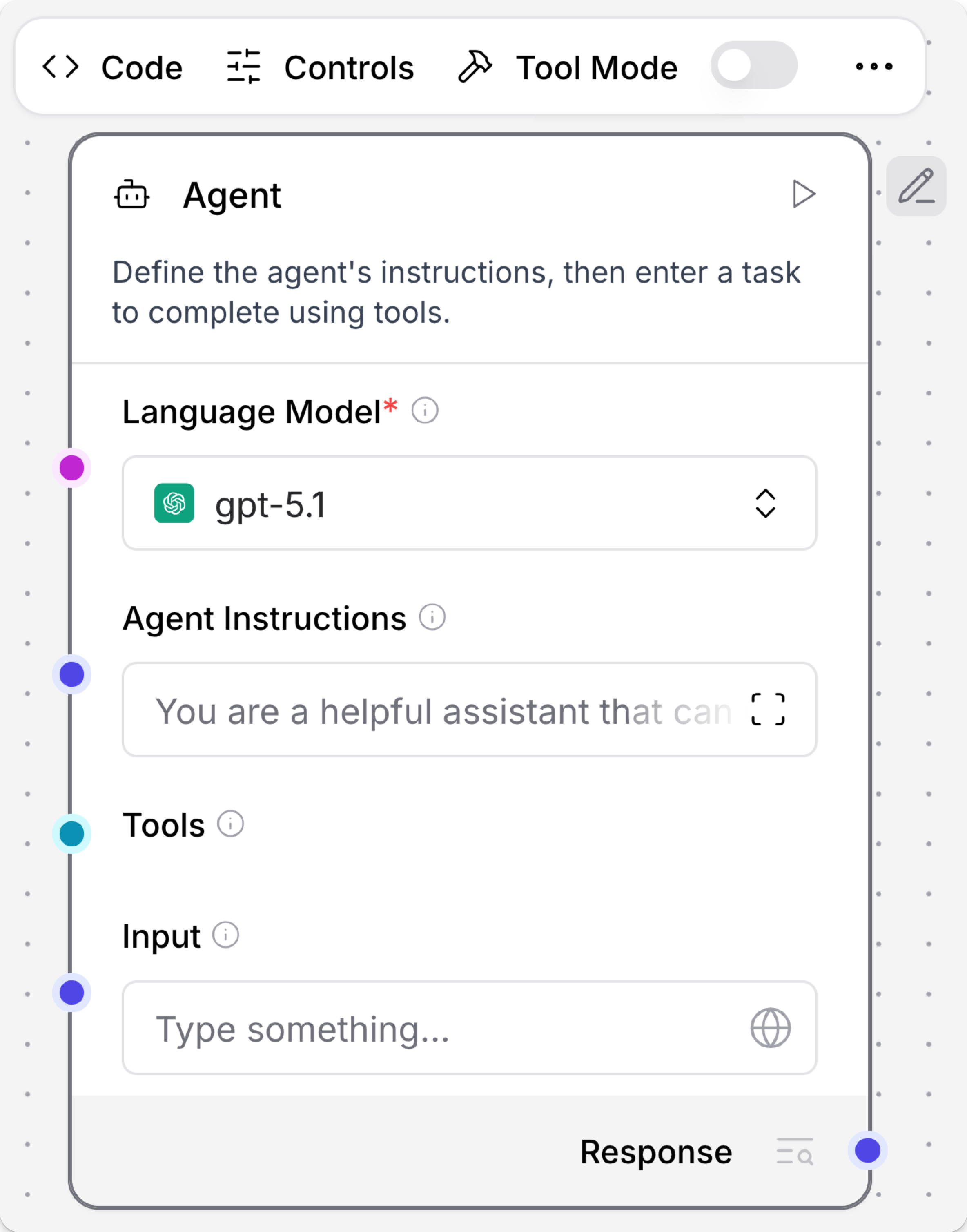 Agent component